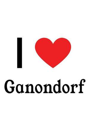 I Love Ganondorf: Ganondorf Designer Notebook de Perfect Papers