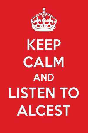 Keep Calm and Listen to Alcest: Alcest Designer Notebook de Perfect Papers