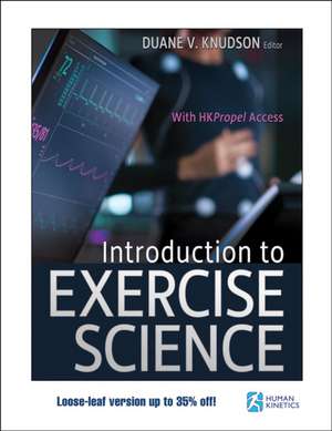 Introduction to Exercise Science de Duane V. Knudson