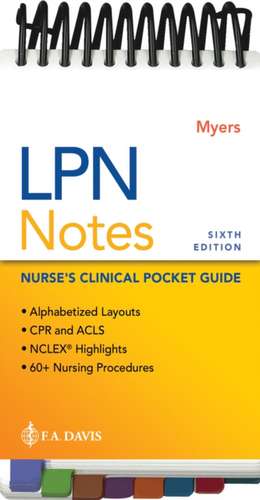 LPN Notes de Ehren Myers