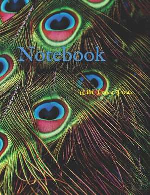 Notebook: Notebook Large Size 8.5 X 11 Ruled 150 Pages Softcover de Wild Pages Press