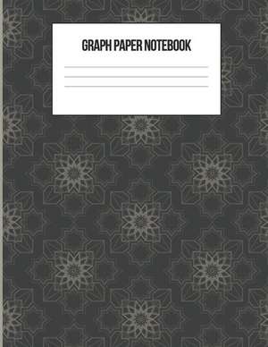 Graph Paper Notebook: Math & Science Graphing Composition Book for Students de Brickshub Publishing