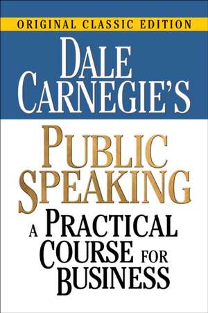 Dale Carnegie's Public Speaking de Dale Carnegie