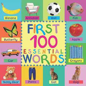 Kids Books: First 100 Essential Words de Mary King