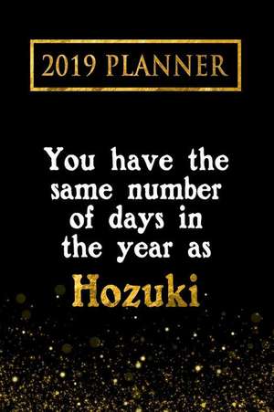 2019 Planner: You Have the Same Number of Days in the Year as Hozuki: Hozuki 2019 Planner de Daring Diaries