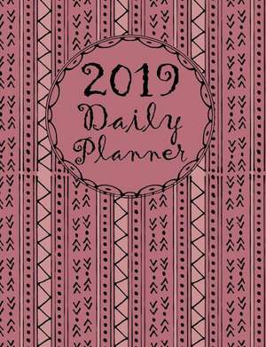 2019 Daily Planner: Scandinavian Design in Rose Gold and Pink de Iphosphenes Journals