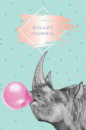 Bullet Journal: Rhyno Blowing Gum Bubbles 150 Dotted Page 6 de Bujo Heaven