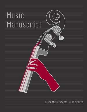 Music Manuscript - Blank Music Sheets de Crazy Melody Publishing