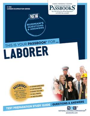 Laborer (C-434) de National Learning Corporation