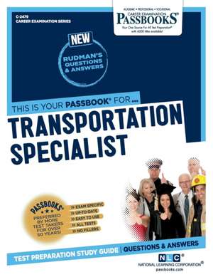 Transportation Specialist (C-2479) de National Learning Corporation