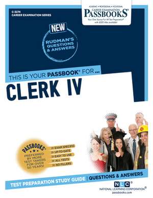 Clerk IV (C-3274) de National Learning Corporation