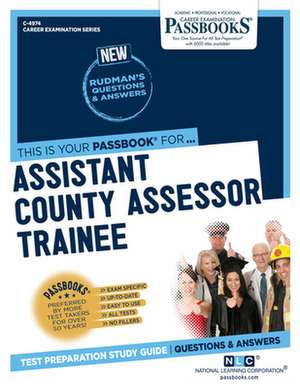 Assistant County Assessor Trainee (C-4974) de National Learning Corporation