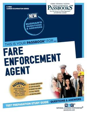 Fare Enforcement Agent de National Learning Corporation