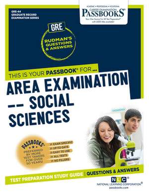 Area Examination - Social Sciences de National Learning Corporation