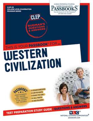 National Learning Corporation: Western Civilization (Clep-29