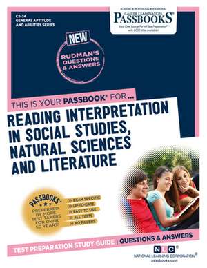 National Learning Corporation: Reading Interpretation in Soc