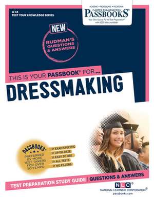 National Learning Corporation: Dressmaking (Q-44)