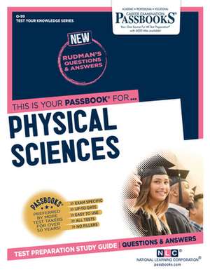 Physical Sciences (Q-99) de National Learning Corporation