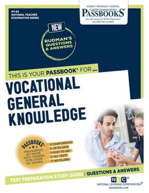 Vocational General Knowledge (Nt-64) de National Learning Corporation