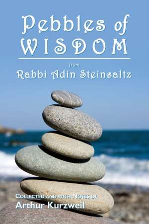 Pebbles of Wisdom de Rabbi Adin Steinsaltz