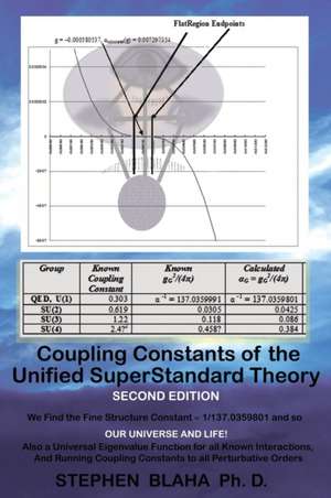 Coupling Constants of the Unified SuperStandard Theory SECOND EDITION de Stephen Blaha