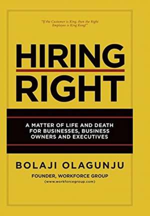 Hiring Right de Bolaji Olagunju