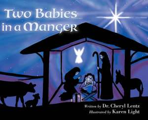 Two Babies in a Manger de Cheryl Lentz