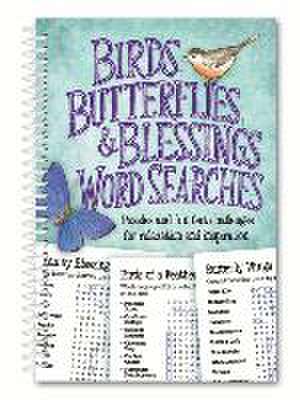 Birds, Butterflies, and Blessings Word Search de Product Concept Editors