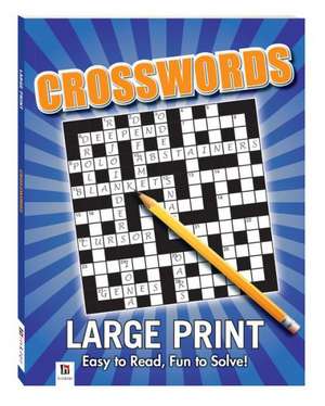 Large Print Crossword de Hinkler Books