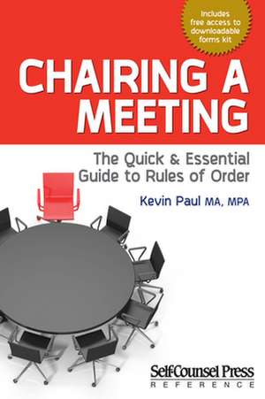 Chairing a Meeting de Kevin Paul