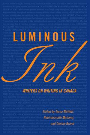 Luminous Ink de Dionne Brand