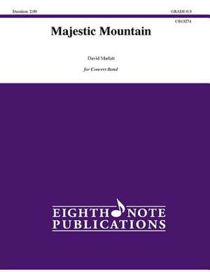 Majestic Mountain: Conductor Score & Parts de David Marlatt