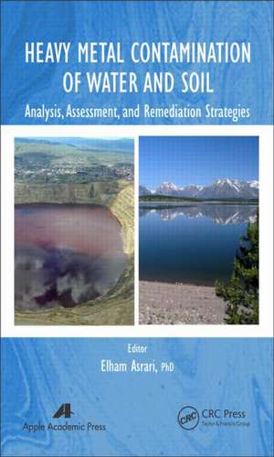 Heavy Metal Contamination of Water and Soil: Analysis, Assessment, and Remediation Strategies de Elham Asrari