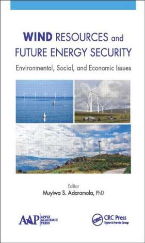 Wind Resources and Future Energy Security: Environmental, Social, and Economic Issues de Muyiwa Adaramola