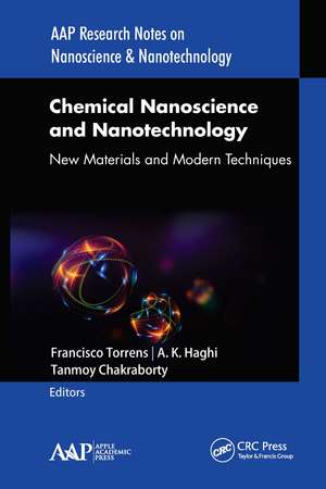 Chemical Nanoscience and Nanotechnology: New Materials and Modern Techniques de Francisco Torrens