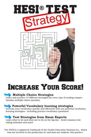 HESI Test Strategy de Complete Test Preparation Inc.
