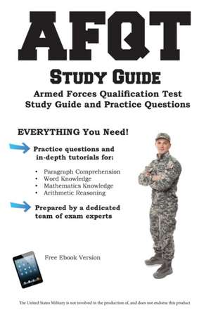 AFQT Study Guide de Complete Test Preparation Inc.