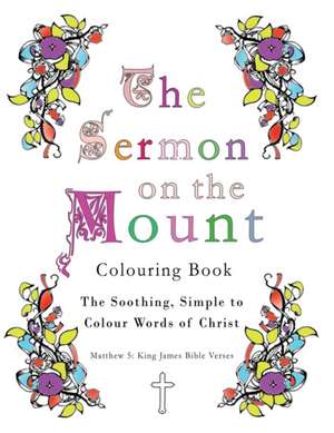 The Sermon on the Mount Colouring Book de Esther Pincini