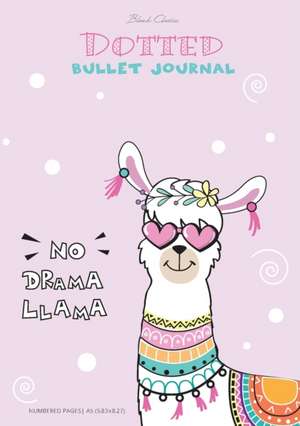 Dotted Bullet Journal - No Drama Llama de Blank Classic