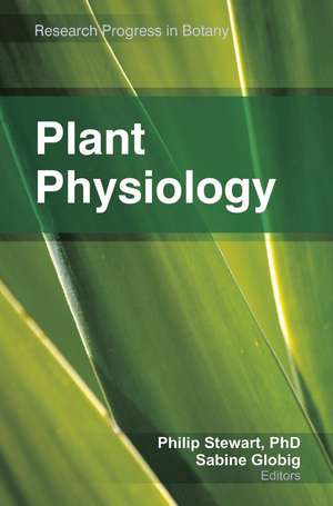 Plant Physiology de Philip Stewart