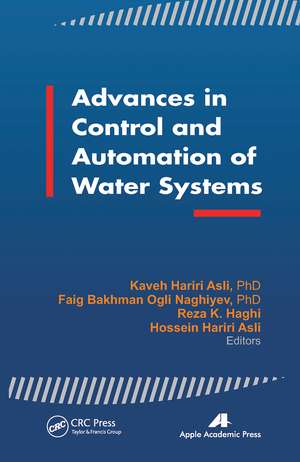 Advances in Control and Automation of Water Systems de Kaveh Hariri Asli