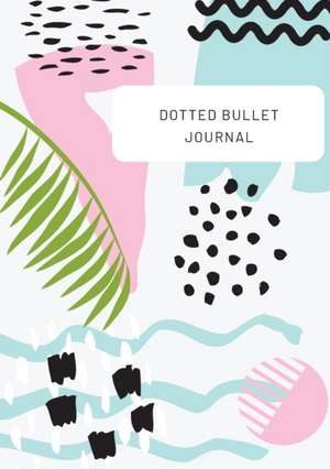 Tropical Design with Top Callout - Dotted Bullet Journal de Blank Classic