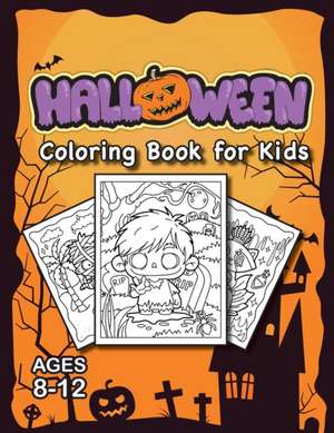 Halloween Coloring Book for Kids de Engage Books (Activities)