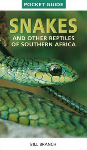 Pocket Guide: Snakes & Reptiles of South Africa de Bill Branch