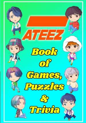 ATEEZ Book Of Games, Puzzles and Trivia de Kpop Ftw