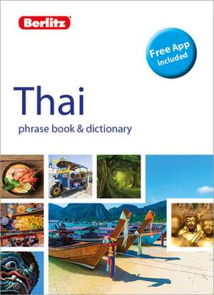 Berlitz Phrase Book & Dictionary Thai(bilingual Dictionary) de Berlitz Publishing