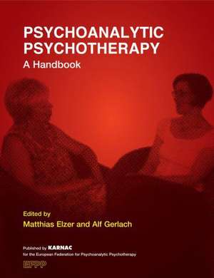 Psychoanalytic Psychotherapy: A Handbook de Matthias Elzer