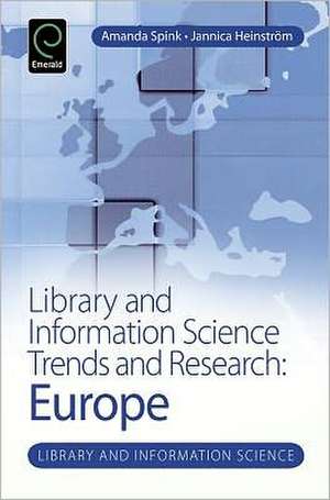 Library and Information Science Trends and Resea – Europe de Amanda Spink