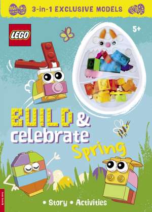 LEGO®: Build & Celebrate Spring (includes 30 bricks) de Buster Books