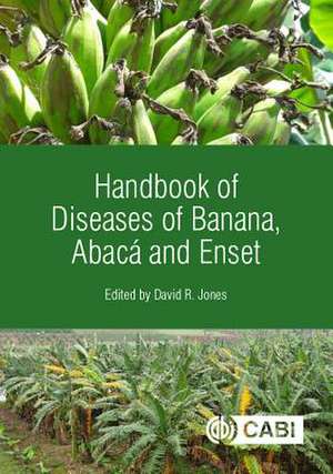 Handbook of Diseases of Banana, Abacá and Enset de David Jones